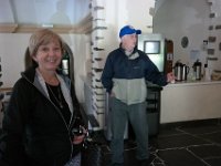 Rachel & Gerald at CTS cafeteria